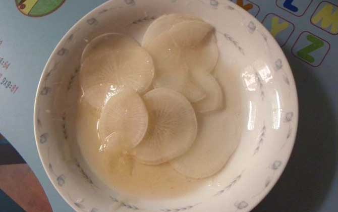 白蘿卜蜂蜜水的功效及簡單做法 白蘿卜蜂蜜水